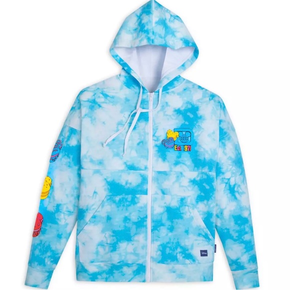 Disney Tops - Disney Eats Macaroon zip up hoodie.